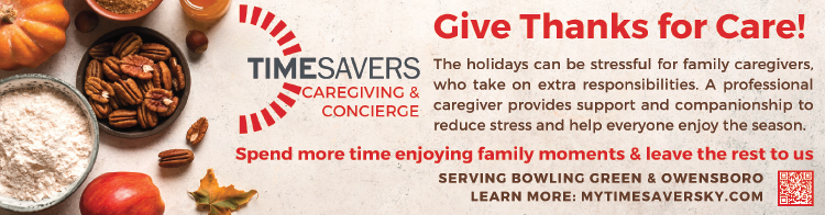 TimeSavers Caregiving & Concierge... give thanks for care.