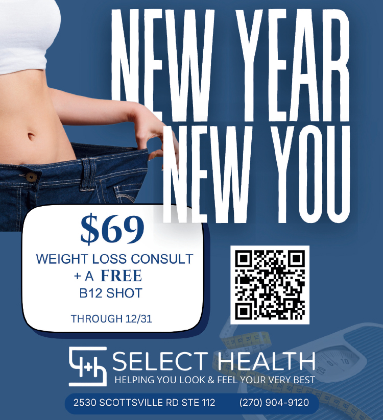 New year... new you with help from Select Health.