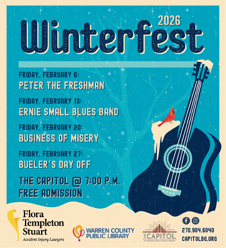Don't miss the great concerts during Winterfest 2026 at The Capitol.