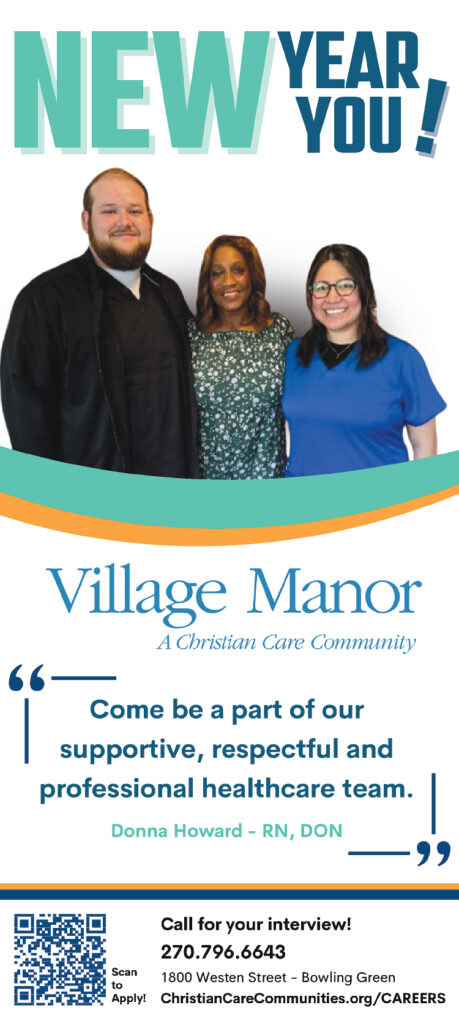 Come be a part of the supportive, respectful and professional healthcare team at Village Manor.