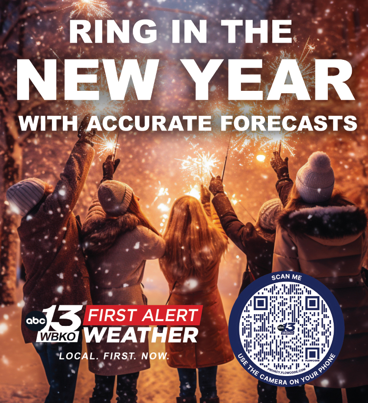 Start your year off right with accurate forecasts from WBKO First Alert Weather.