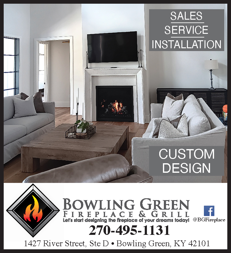 Custom Fireplace Design... Bowling Green Fireplace & Grill.