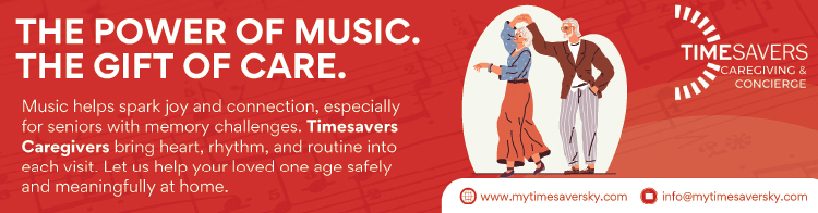 The power of music... the gift of care... TimeSavers Caregiving & Concierge.