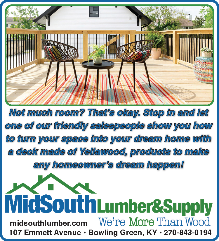 MidSouth Lumber & Supply. We're more than wood.