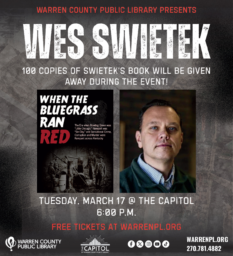See Wes Swietek at The Capitol March 17.