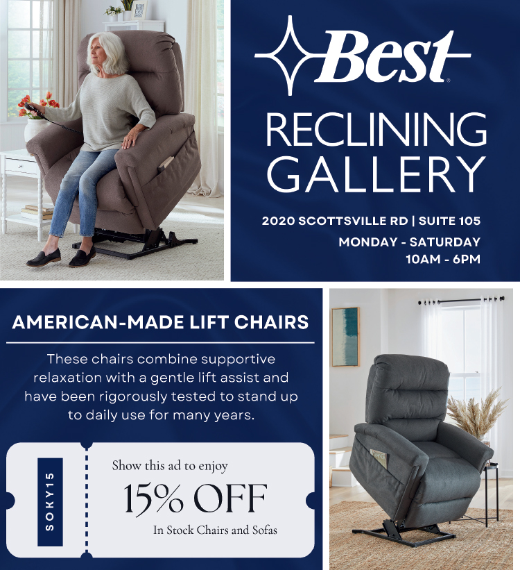 Best Reclining Gallery... recliners for every need and budget. 