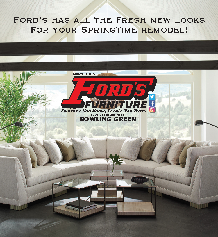 Ford's Furniture has all the fresh new looks for your springtime remodel!