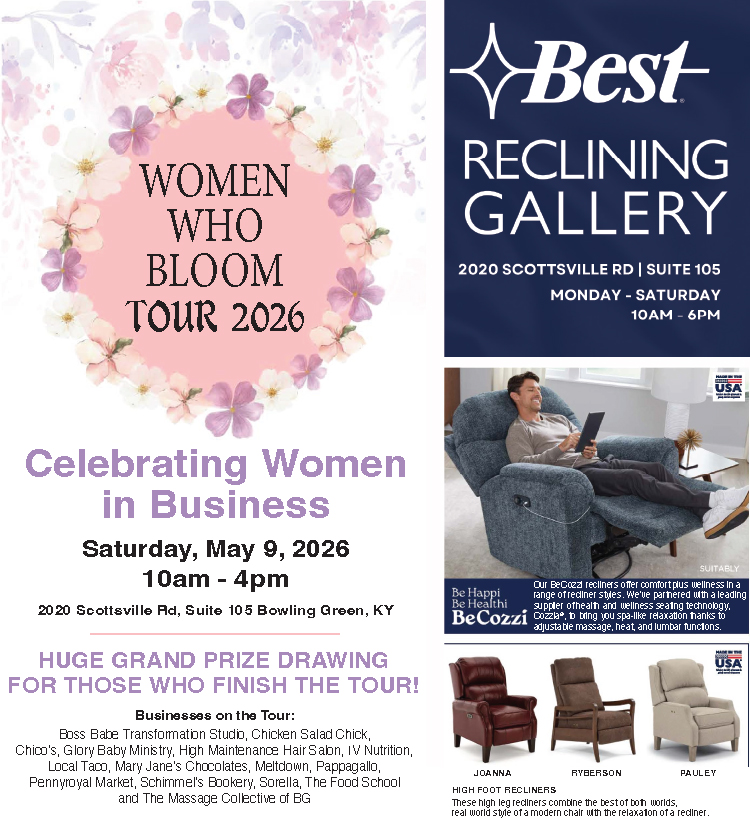 Best Reclining Gallery Recliners... Women Who Bloom Tour Celebrating Women in Business.