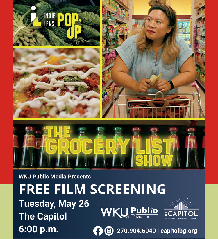 The Grocery List Show... free screening at The Capitol May 26 at 6pm.