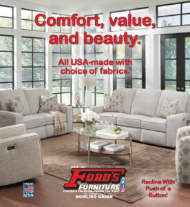 Comfort, value and beauty... USA made furniture from Ford's. 