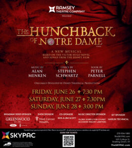 See The Hunchback of Notre Dame at SKYPAC.