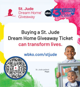 Buying a St. Jude Dream Home Giveaway Ticket can transform lives... WBKO Cares!