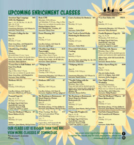 See all the upcoming enrichment classes from Community Ed of Bowling Green and Warren County.
