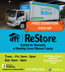 Habitat for Humanity ReStore now offers free donation pick up.