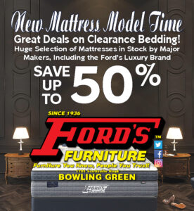 Save up to 50% at the Ford's Furniture Mattress Gallery!