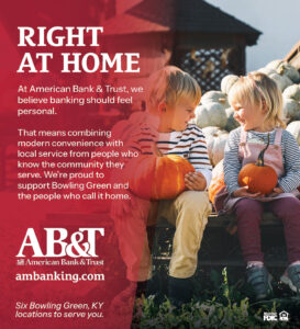 Right at home... at American Bank & Trust banking feels personal.