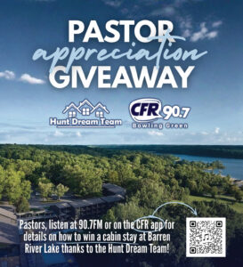 Pastor appreciation giveaway at Christian Family Radio.